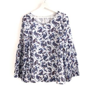 Luna Project • Layered Pleated Sleeve Top